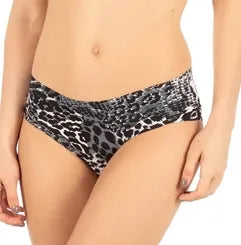 CALCINHA BONECA SEM COSTURA MAKE Preto e branco cód.427.023 AFRO LEO