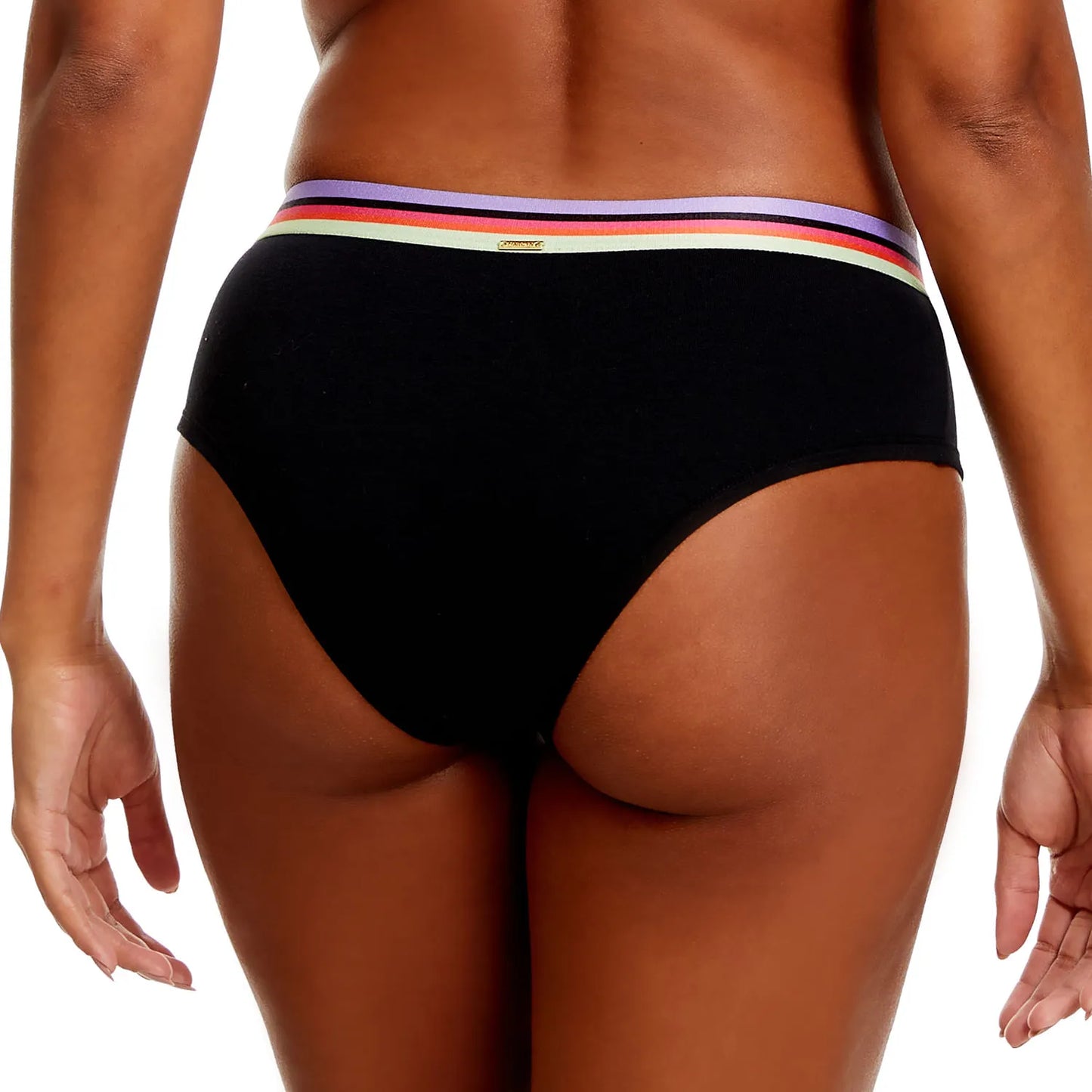 Calcinha Boneca Pop PRETO Alta algodão re. 651.022