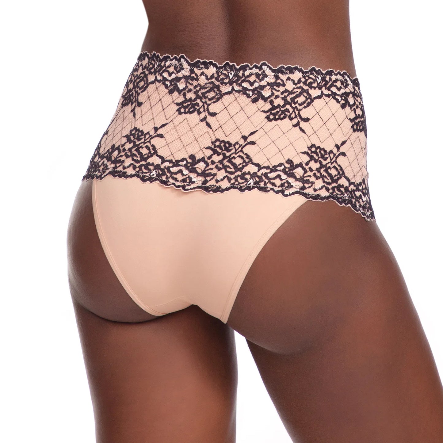 Calcinha Alta Cavada Buenos Aires Nude cód.658.022