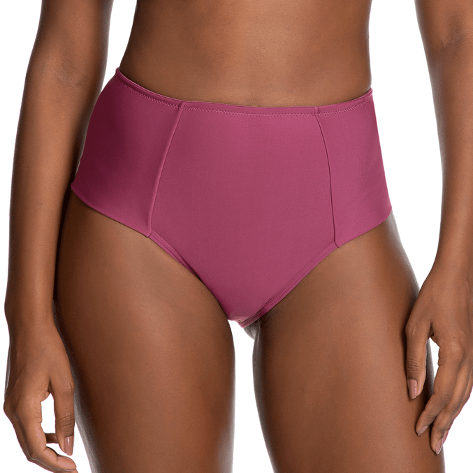 Kit com 5 Calcinha Plus Alta Dupla Power Liso ref.317.024