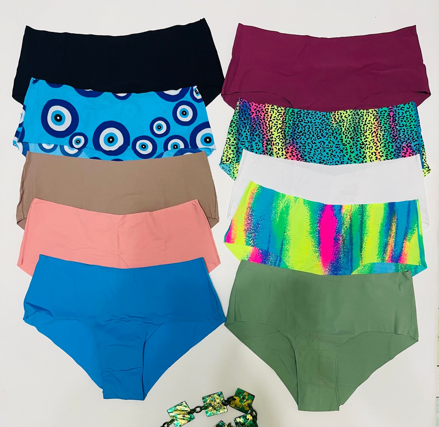 Kit com 10 calcinhas Boneca tanga alta Make corte a laser.