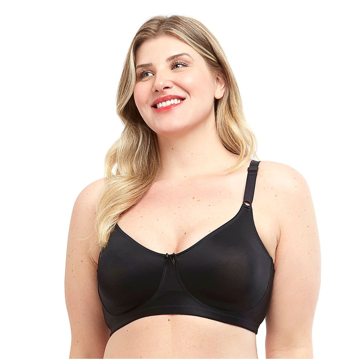 SUTIÃ PLUS SUSTENTAÇÃO SEM ARO SEM BOJO PRETO cód.0175