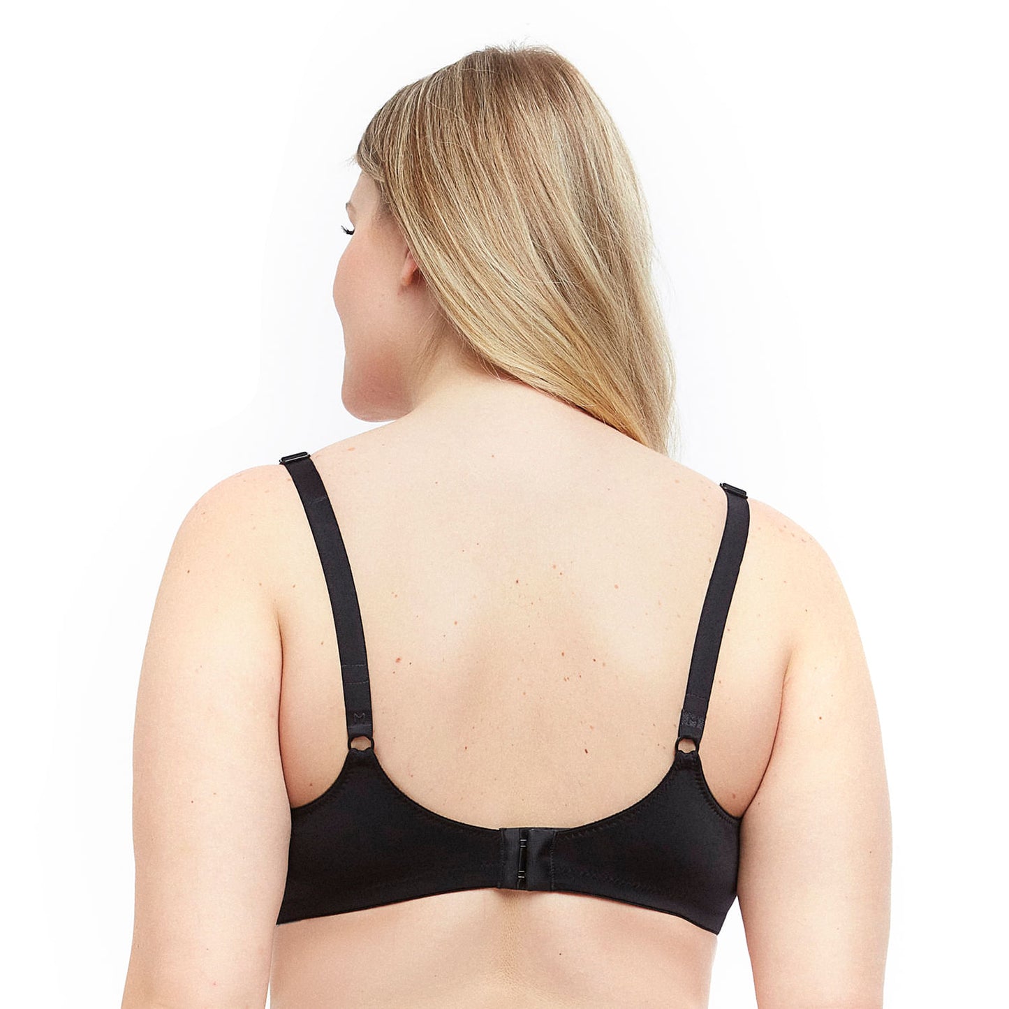 SUTIÃ PLUS COM ARO SEM BOJO RENDA PRETO cód.534.181
