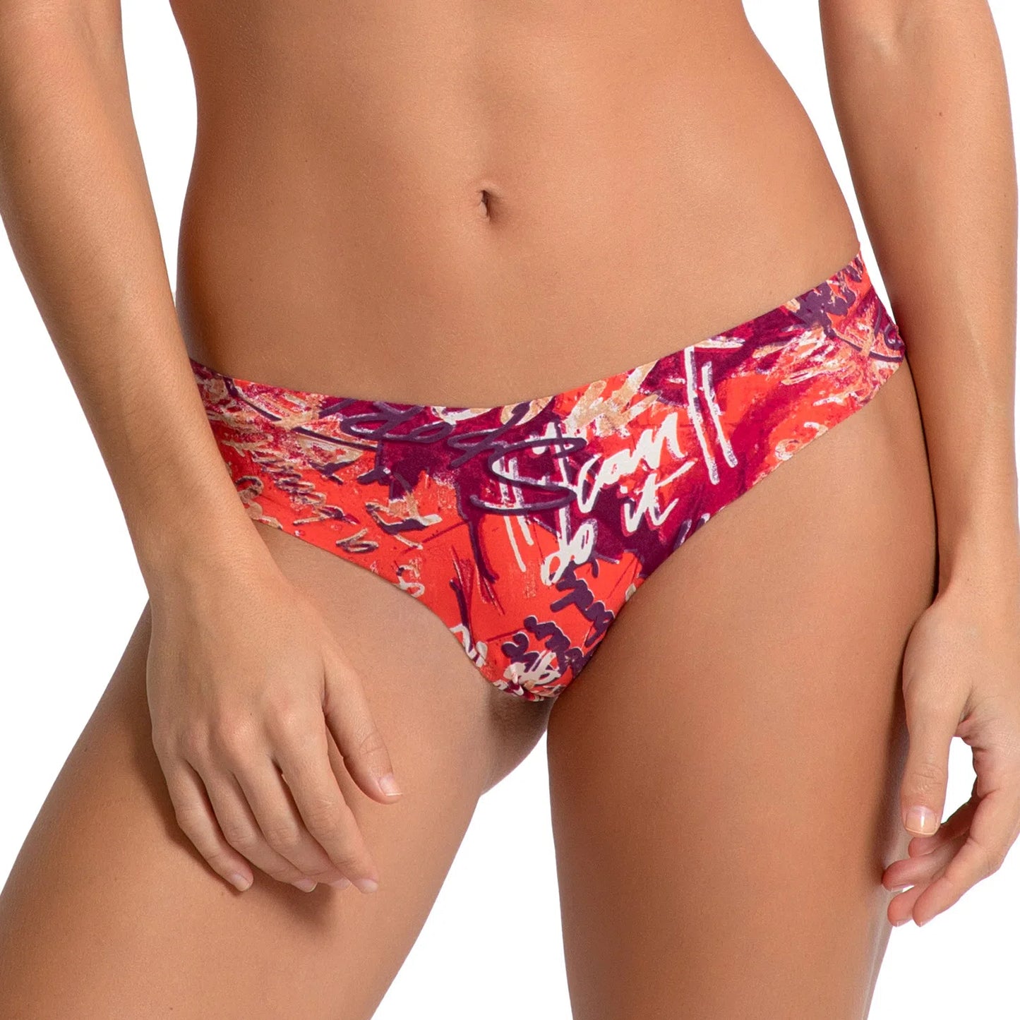 CALCINHA SEM COSTURA MAKE URBANO VERMELHO cód.427.022