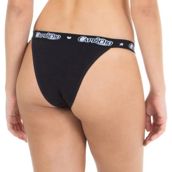 CALCINHA STRING PRETO CANDY CAPRICHO cód.461.021
