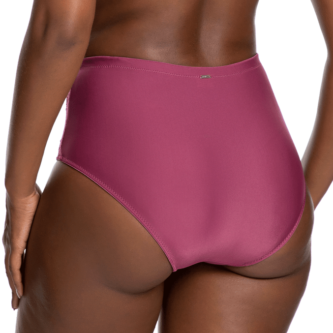 Calcinha Plus Cinta Power Renda - MERLOT cód.534.481