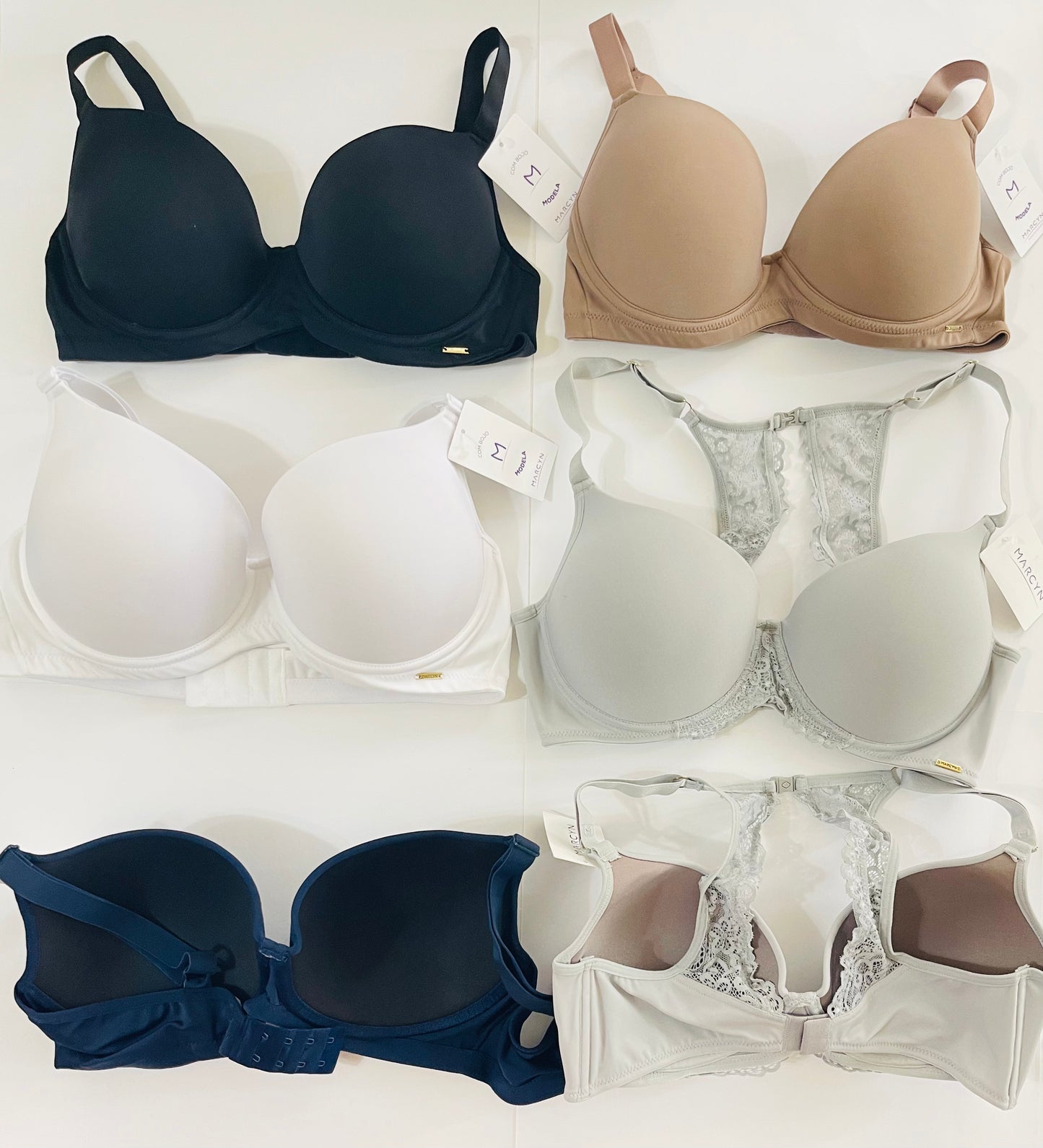 KIT 3 SUTIÃS PLUS COM ARO E BOJO 317.1015